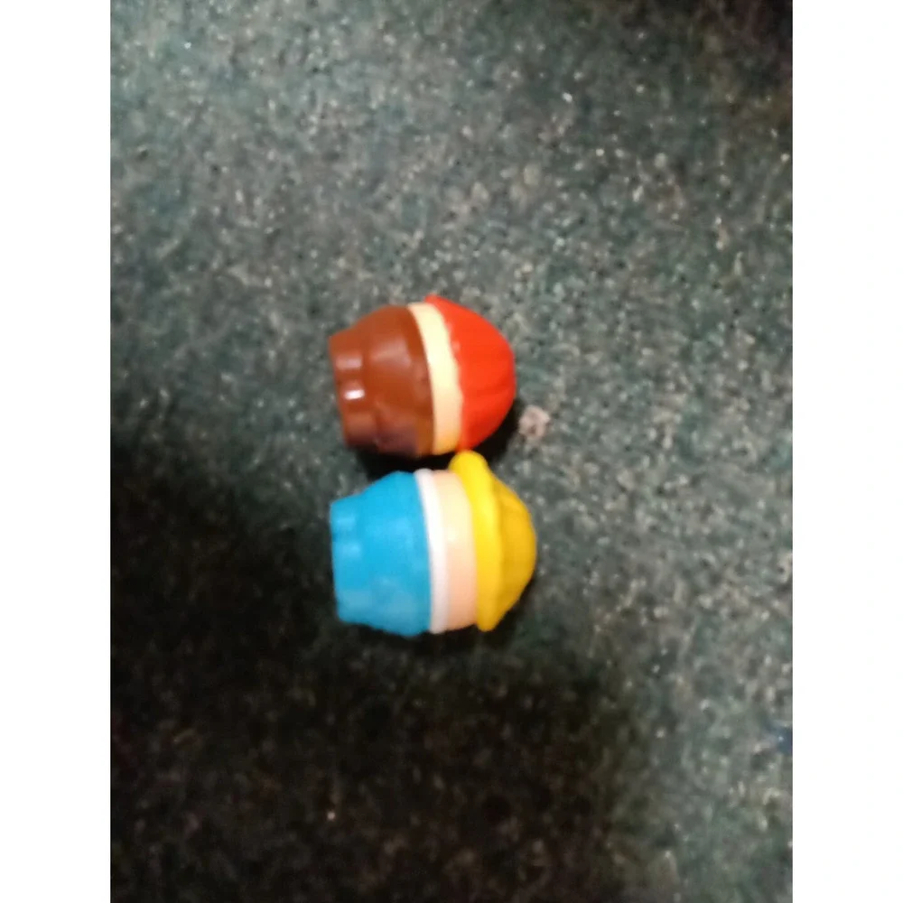 Vintage Little Tikes Chunky People Square Bottoms LOT OF‎ 2